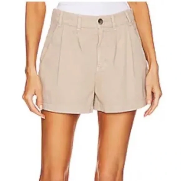 Free People Linen Dress Shorts - Picture 1 of 8